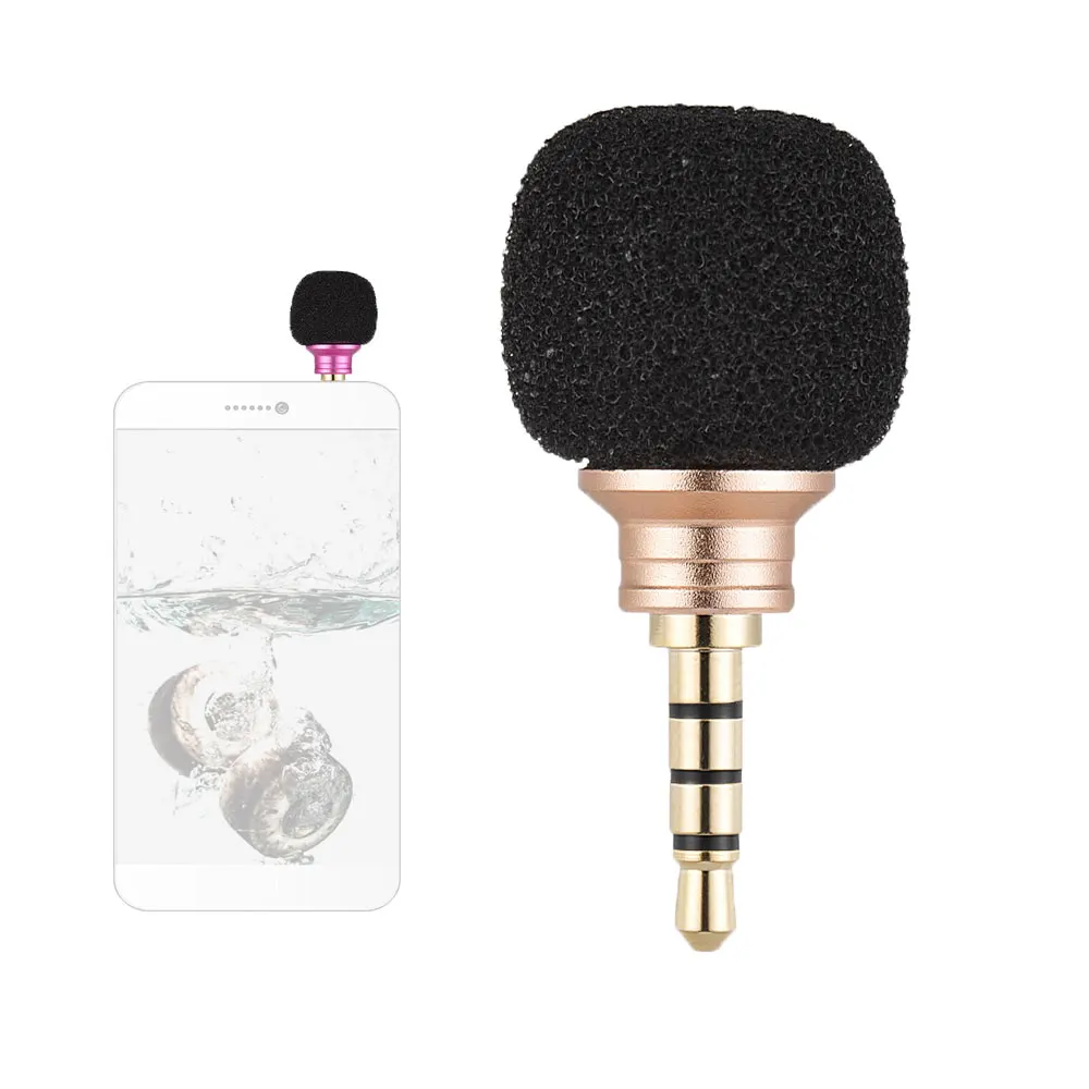 Портативный всенаправленный микрофон Andoer для смартфона iPhone X 8 Samsung Huawei|microphone for