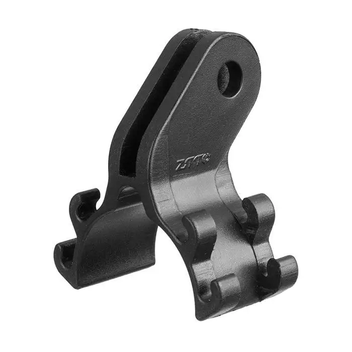 MTB дорожный держатель велосипеда фонарик лампа клип крепление фары черная