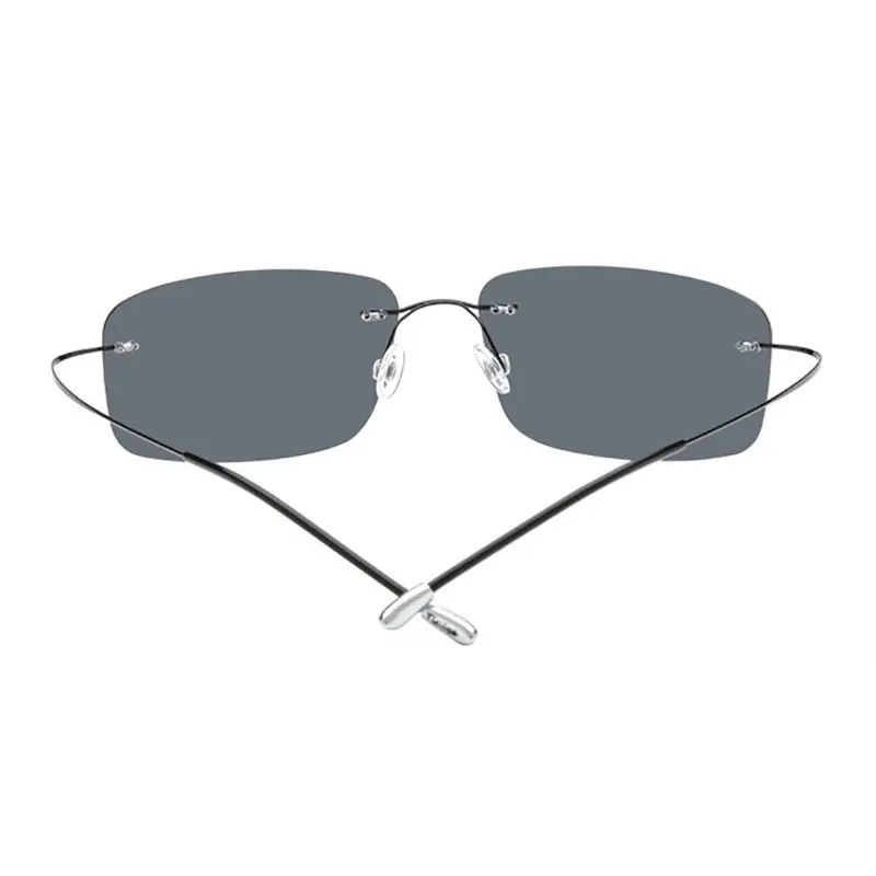 Toptical 8616, поляризационные солнцезащитные очки без оправы, оправа, супер освещенный вес, титановые дужки, оправа, поляризационные солнцезащитные очки
