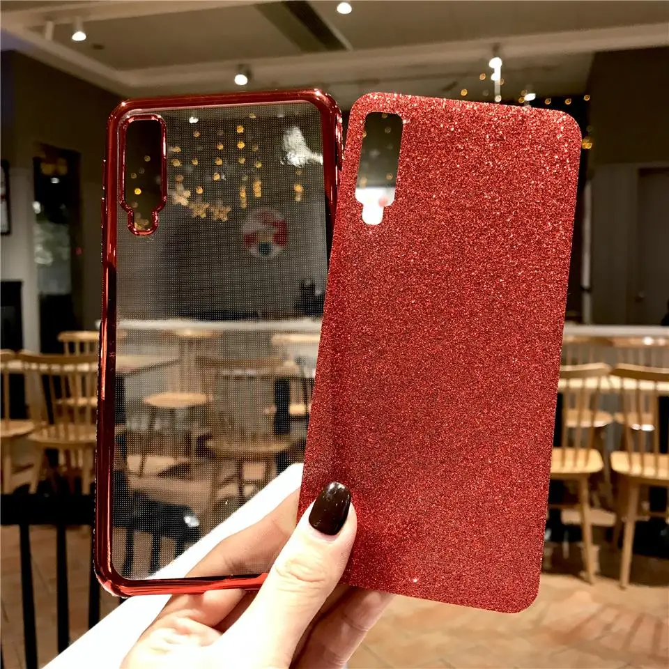 Чехол для samsung A7 2018 чехол бампер с алмазами Galaxy Note 9 S10 Lite S9 S8 A5 A6 A8 крышки iPhone XS MAX XR