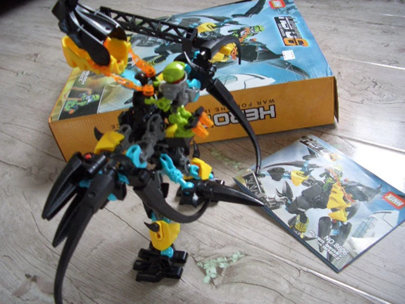 Hero factory 6 0 Серия робот Bionicle строительные блоки экшн-фигурка совместимая с Legoes bionicle