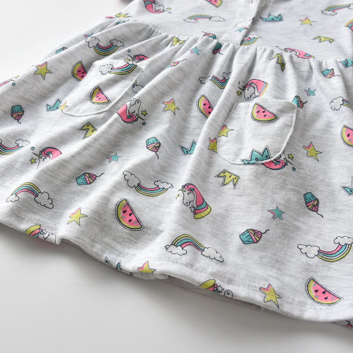 

2019 Newborn Baby Girl Clothes Summer Floral Dresses Baby Infant Girl Romper Dress Clothes Toddler Little Girls Clothing 0-2 Y