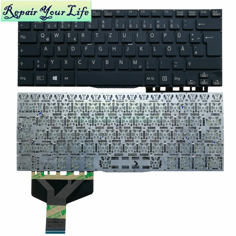 Ремонт вашей жизни Клавиатура для ноутбука для Sony для Vaio Fit 13 13A 13N SVF13 SVF13A SVF13N Серебряный Испания макет запчасти клавиатура