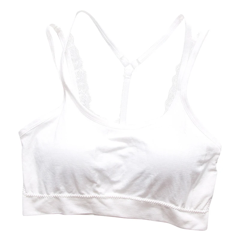 Women Tank Backless Sports Bras Running Crop Push Up Fitness Top Lace Strap Gym Tops Sport Vest Padded Yoga | Спорт и развлечения