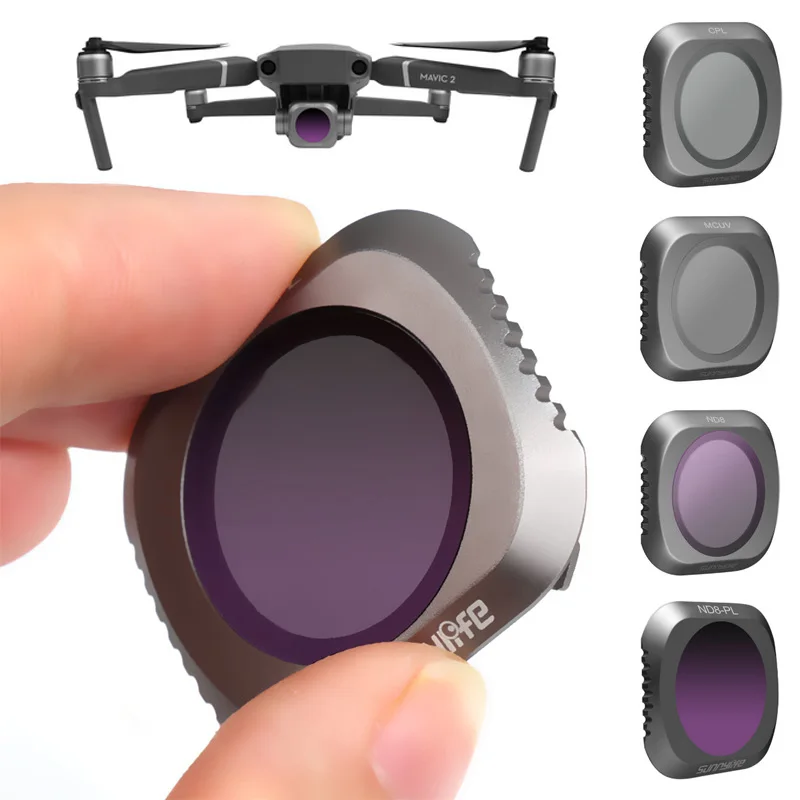 Набор фильтров для объектива камеры DJI MAVIC 2 PRO MCUV CPL ND ND4 ND8 ND16 ND32 Mavic Drone Gimbal