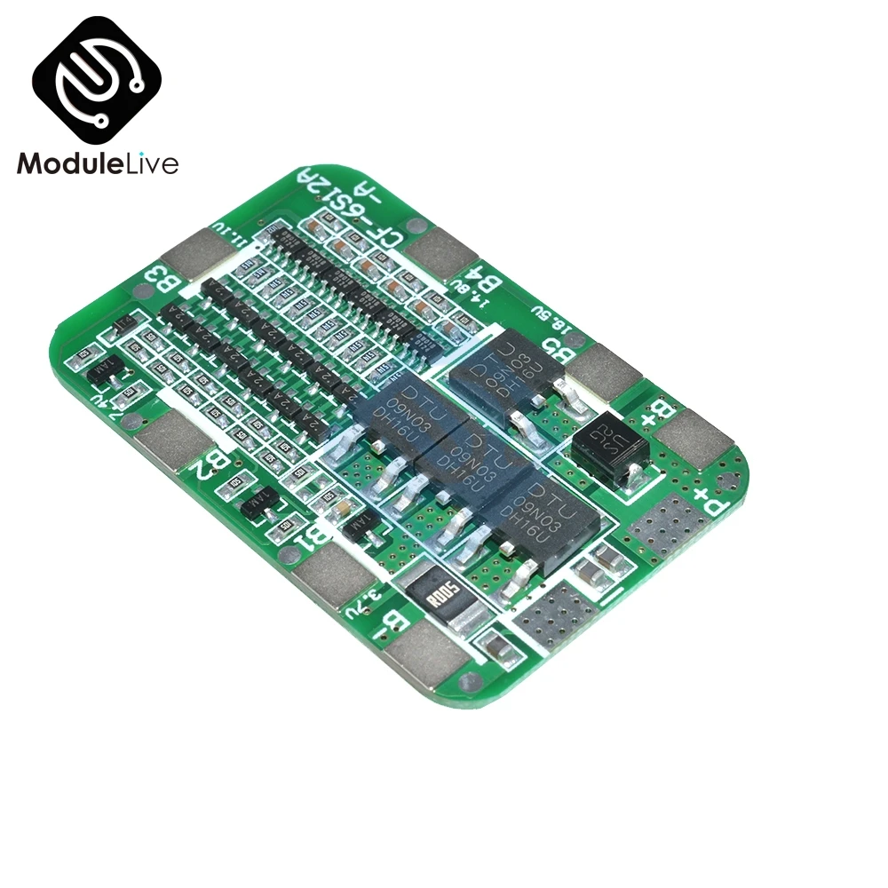 6S 15A 24V PCB BMS Защитная плата для 6 упаковок 18650 литий ионная литиевая батарея