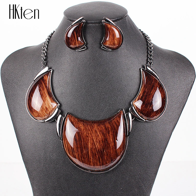 MS17785 брендовые Ювелирные наборы Позолоченные африканские большой кулон яркие