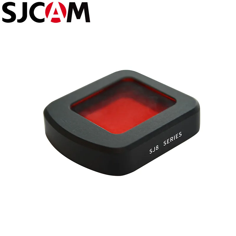 

Защитный чехол для экшн-камеры SJCAM SJ8, водонепроницаемый, красный