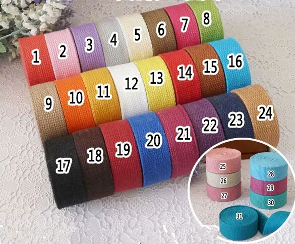 Цена! 30 мм, 1,18 ''12 метров Diy карамельный цвет вязаные ленты пояс Холщовая Сумка лямки, сумка багажные ленты