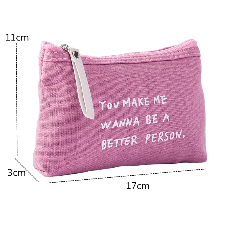 

PURDORED 1 pc Women Letters Cosmetic Bag Solid Make Up Bag Organizer Travel Beauty Case Make Up Toiletry Kit necessarie toiletta