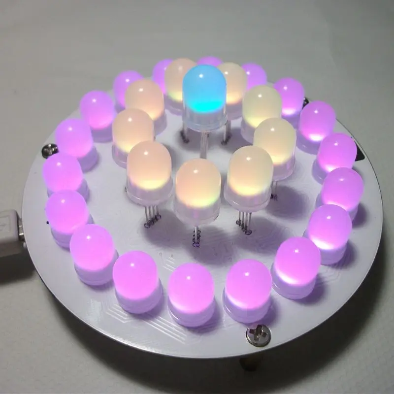 Набор для творчества с сенсорным управлением RGB LED Aurora Tower Light Cube 51 SCM электронные