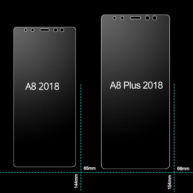 2 шт закаленное стекло для samsung Galaxy A8 защита экрана A830 Защитное стекло для телефона для samsung A8 Plus стекло