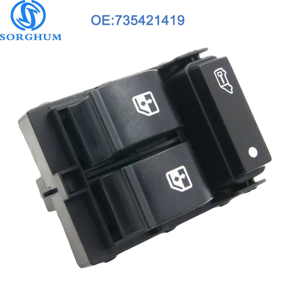 

735421419 Front Right Electric Window Switch Button For 2001-2014 FIAT Ducato FOR Citroen Jumper for Peugeot Boxer II 7354217140