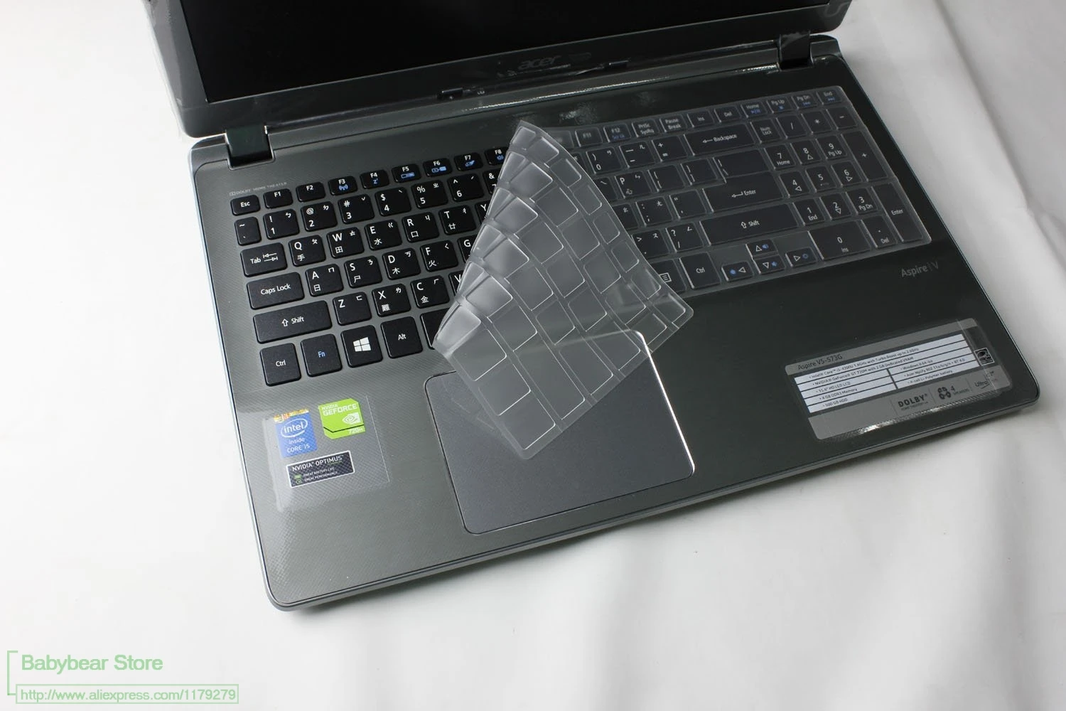 Ультратонкий защитный чехол для клавиатуры из ТПУ Acer Aspire V5 552 552P 552PG 8483 VN7 571G|keyboard