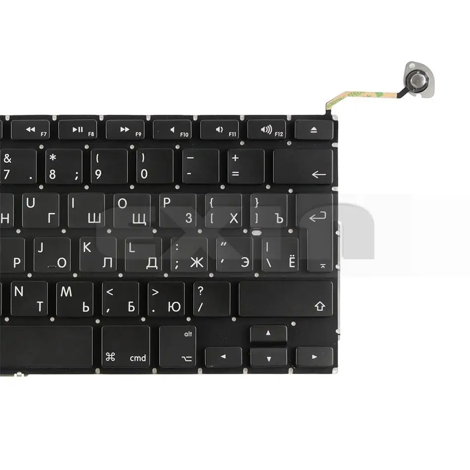 Клавиатура для Apple Macbook Pro A1286 15 дюймов русская Русская клавиатура RU (большой вход)
