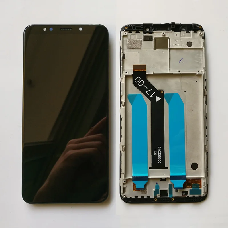 Черный/белый 6 0 дюймов для Xiaomi Redmi 5 плюс/Redmi Note Глобальный ЖК дисплей + Сенсорный