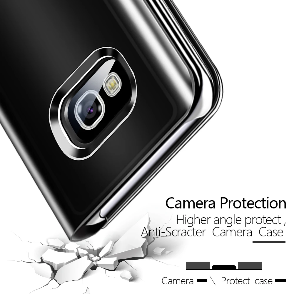 Proelio для Samsung Galaxy a5 a3 2017 чехол роскоши зеркало сна проснулся Смарт искусственная