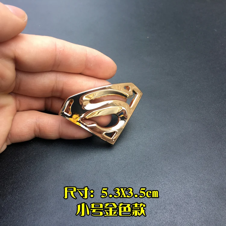 1 шт., 3D металлическая эмблема Супермена, летучей мыши, автомобильный значок, аксессуары для мотоциклов, забавные наклейки для автомобиля, универсальный автомобильный Стайлинг