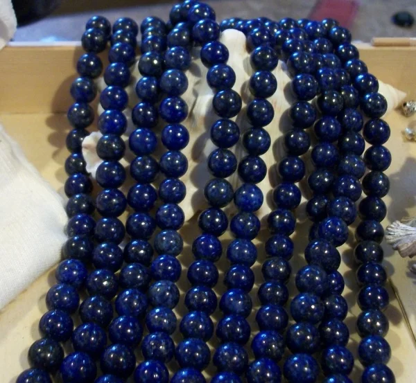 

Новинка 2017, металлические бусины A класса с лазуритом, 8 мм