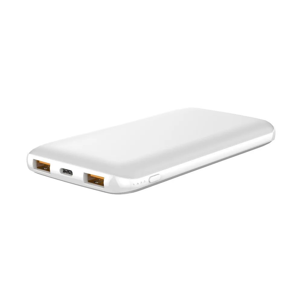 Easyacc 10000 мАч QC3.0 PD Power Bank Dual USB зарядное устройство быстрое Внешний аккумулятор для