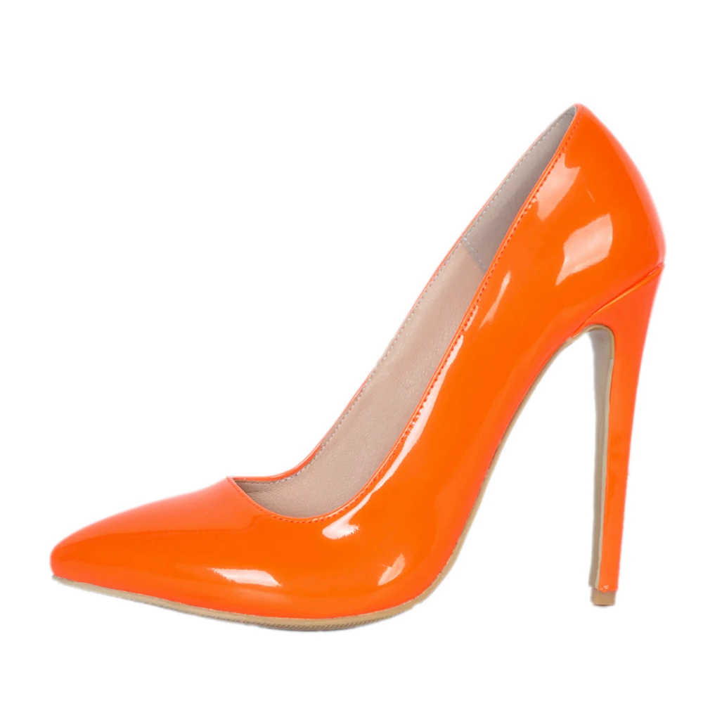 Женские туфли лодочки с острым носком на тонком высоком каблуке разные цвета