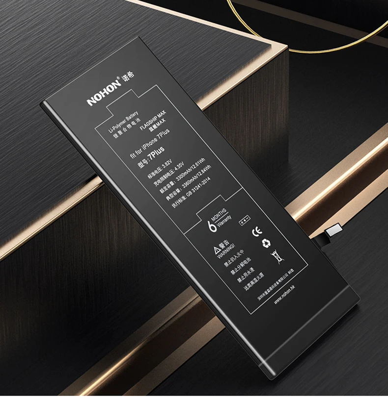 Nohon аккумулятор для iPhone 7 Plus X 7 P 7G iPhone7 7 Plus встроенные литий-полимерные аккумуляторы+ инструменты для Apple iPhone X 7 Plus 7 P батарея