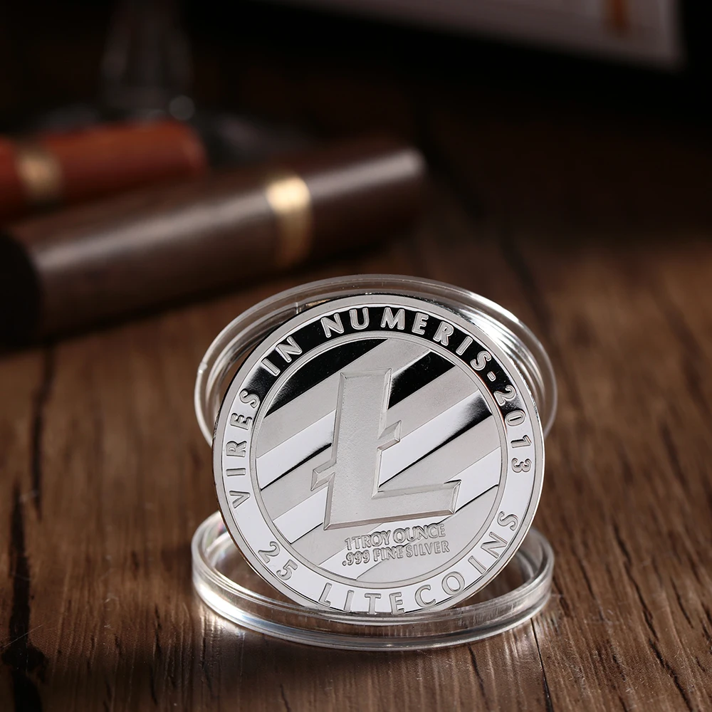 Серебряная/позолоченная монета BTC Биткойн коллекция художественная Подарочная коллекция физическая монета коллекция Прямая поставка украшение для дома