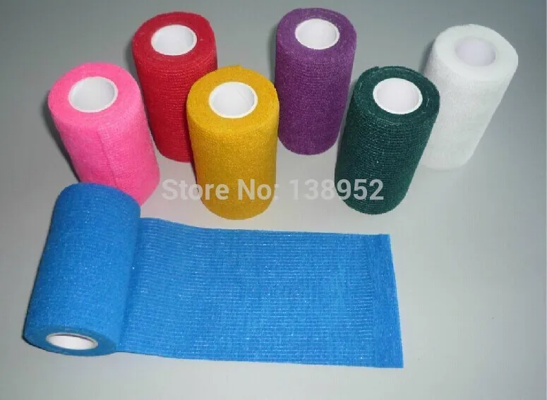 5 рулонов/партия 7 см * 4 м|pet pet|bandage cohesivebandage elastic |