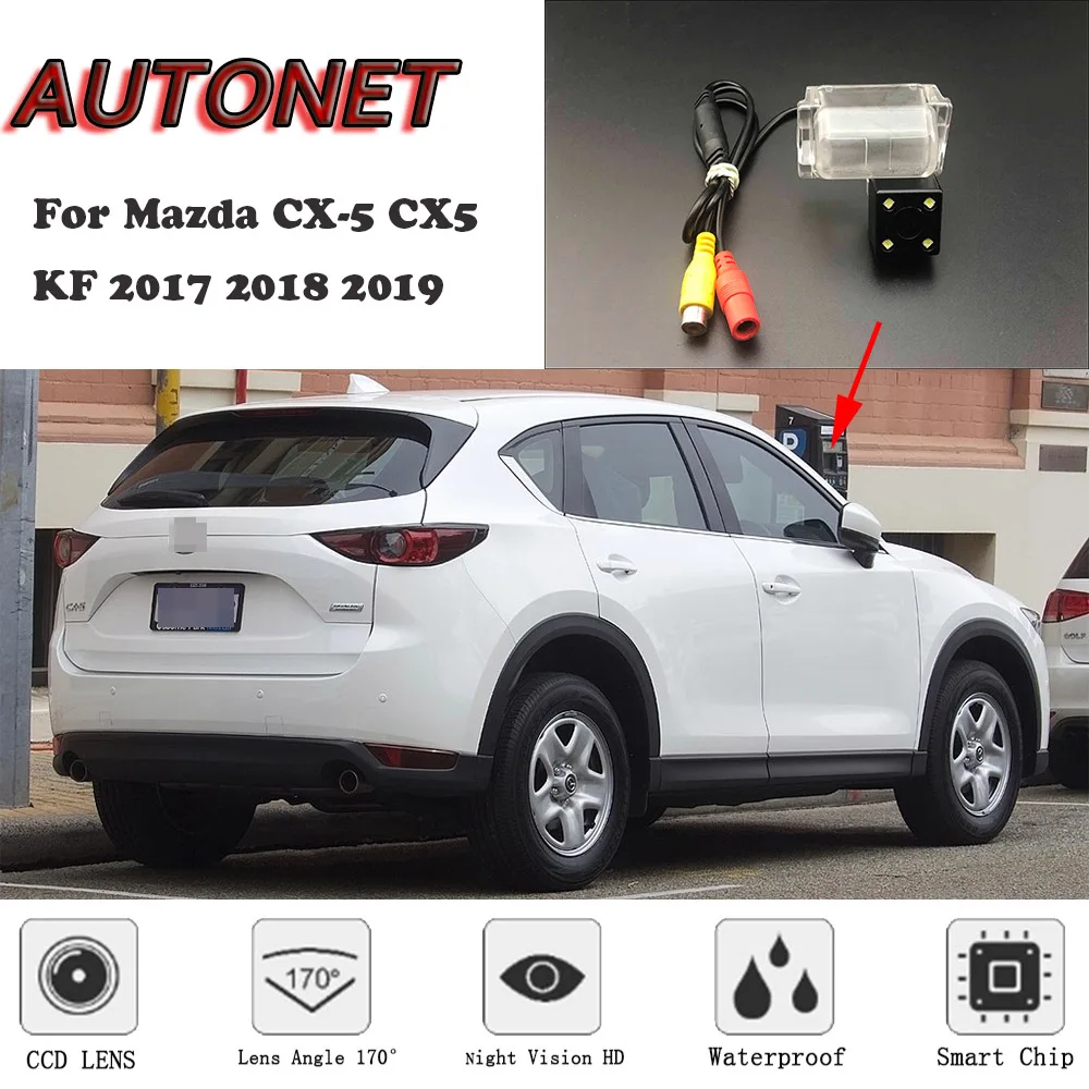 Камера заднего вида с ночным видением для Mazda CX 5 CX5 KF 2017 2018 2019 CCD/камера или