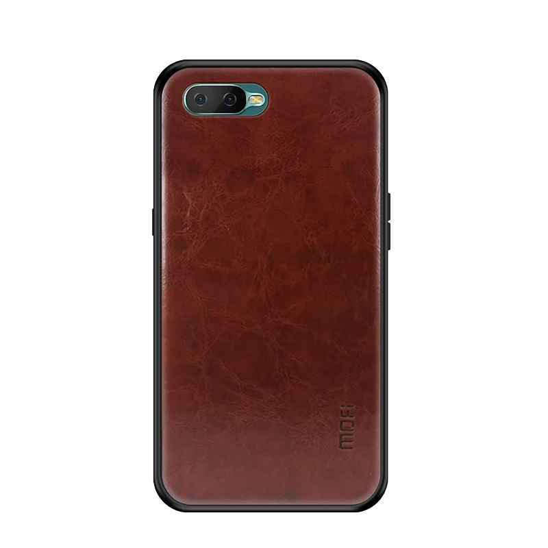 Чехол MOFi из искусственной кожи + ТПУ ПК для OPPO K1 чехлы телефонов полная защита