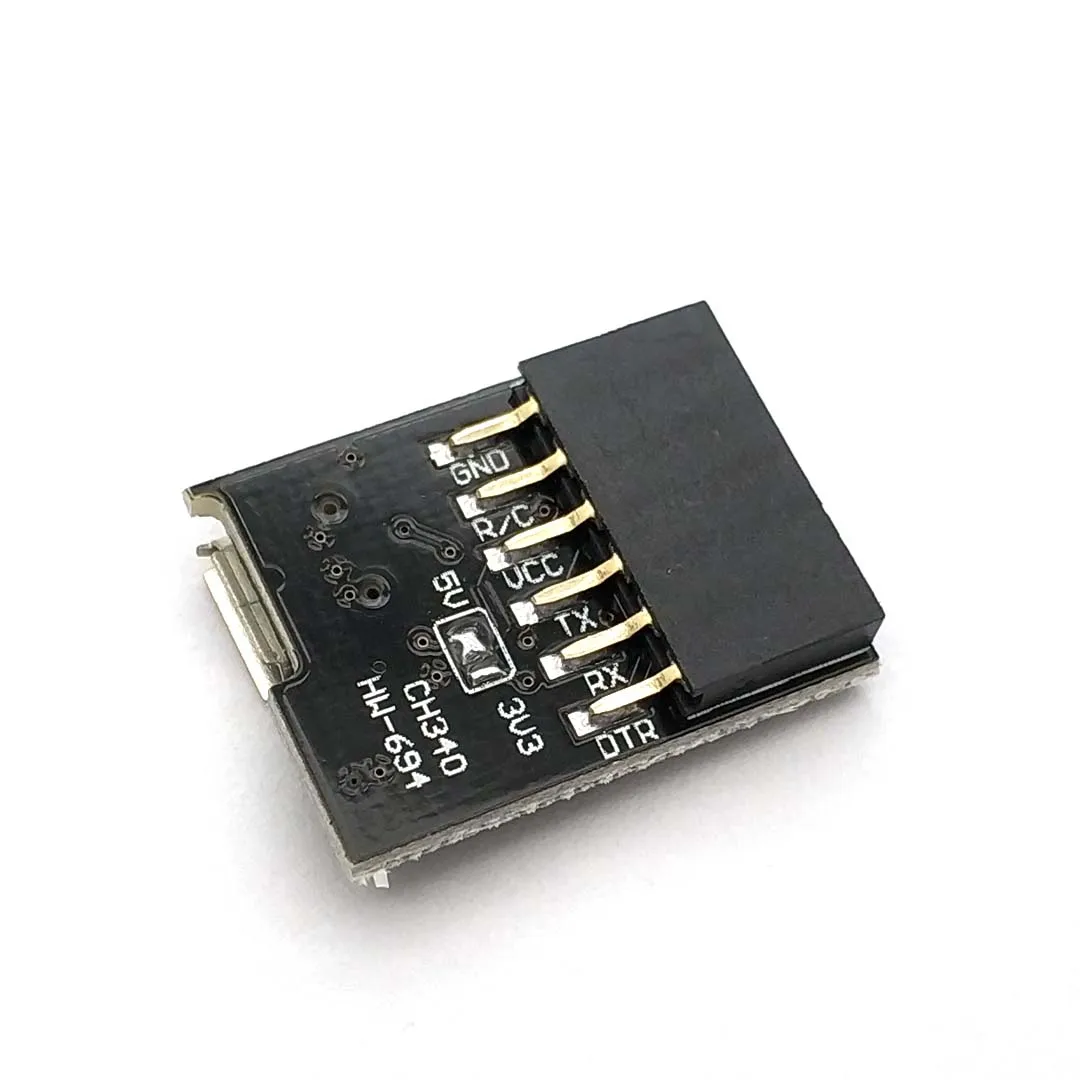Преобразователь USB в TTL UART модуль CH340G CH340 3 В 5 Micro | Электроника