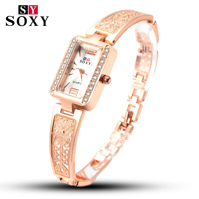 Часы наручные женские с браслетом модные роскошные 2019 | Наручные часы