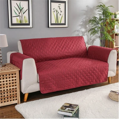 Red Housse Кана для диванов съемный собака Детские коврик кресло, мебель протектор моющиеся подлокотник чехол для дивана чехлов 1/2/3 сиденье - Цвет: Red