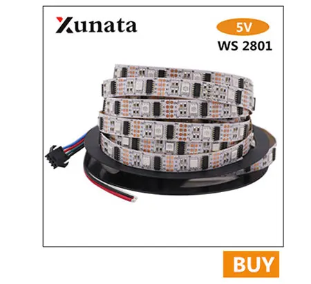 1 м 2 м 5 м DC5V прибор приемно-как WS2812B 5V SK6812 RGBW Светодиодная лента светильник гПа 4 цвета в 1 светодиод Водонепроницаемый 30/60/96/144 светодиодов/m