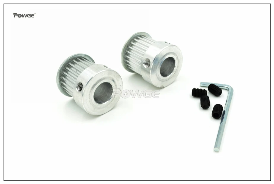 Порошкообразный гравировальный станок 5 шт. 24 зубья 3 м зубчатый шкив с отверстием