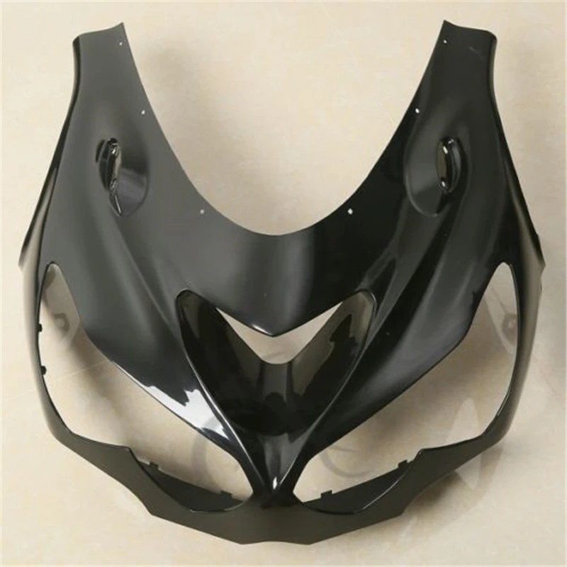 Мотоцикл Неокрашенный Черный ABS верхний передний обтекатель Cowl Nose для Kawasaki Ninja ZX14R