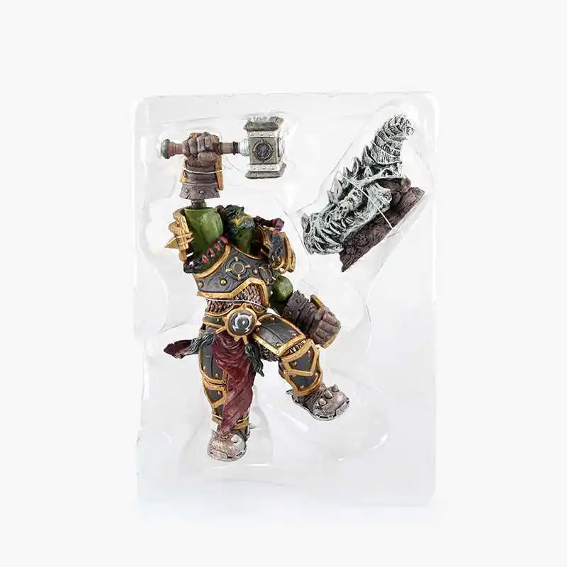 WOW Thrall Орда главный лидер орк шамман экшн-фигурка игрушки Thrall кукла ПВХ ACGN фигурка Коллекционная модель игрушки