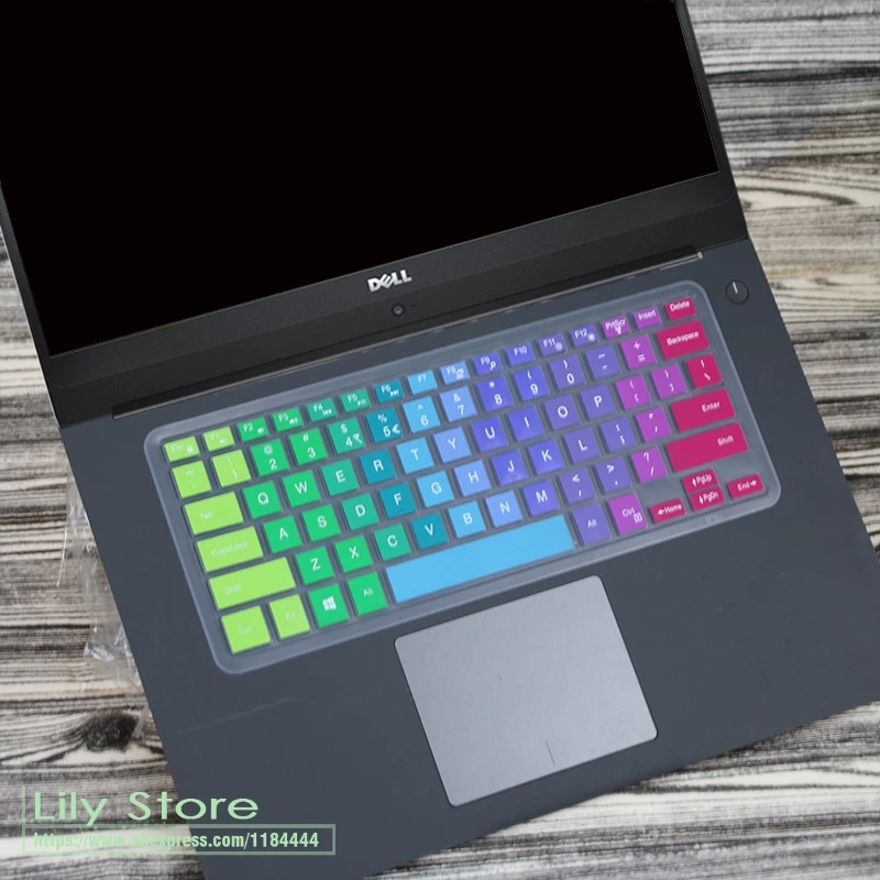 Силиконовая Защитная крышка для клавиатуры ноутбука Dell Inspiron 13 2018 5000 3 дюймов i5378