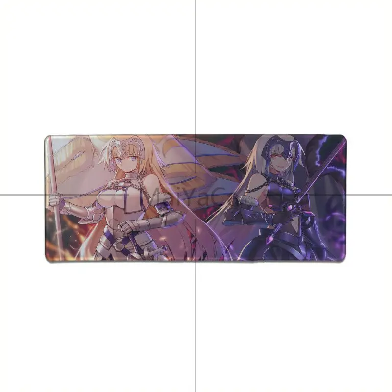 MaiYaCa fate ruler grand order, серия jeanne d'arc, коврик для мыши, игровые коврики для геймеров, с рисунком аниме, большой игровой коврик для мыши