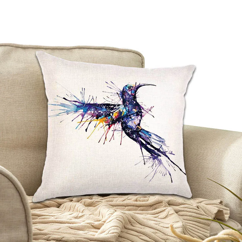 Декоративный чехол для дивана подушка гостиной наволочка наволочки с принтом