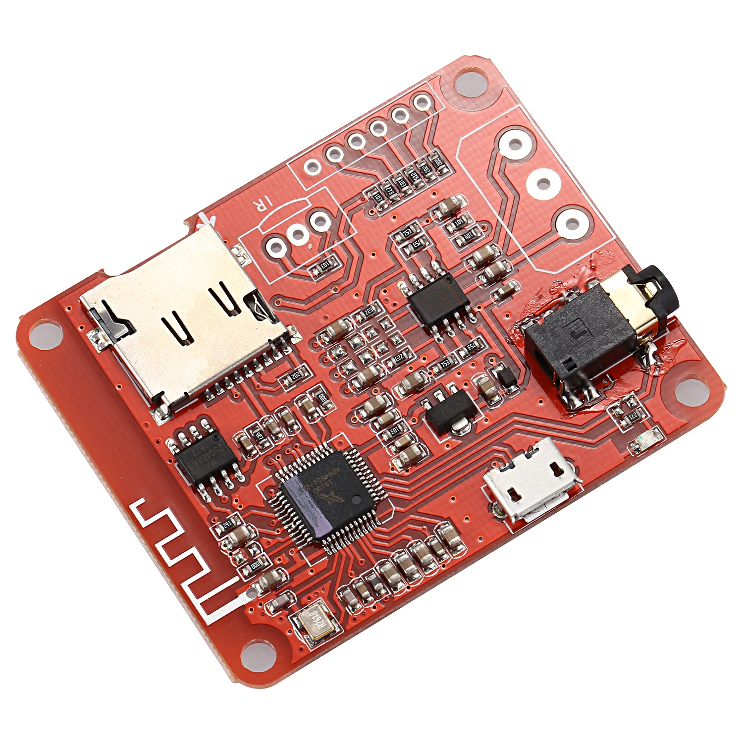 Плата аудиоресивера Bluetooth модуль USB TF MP3 WMA WAV FLAC декодер плеер|MP3-плееры| |