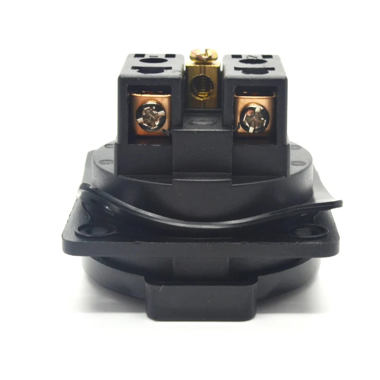 2 шт. водонепроницаемые гнезда для панели управления генератором IP44 16 А 250 В|eu socket