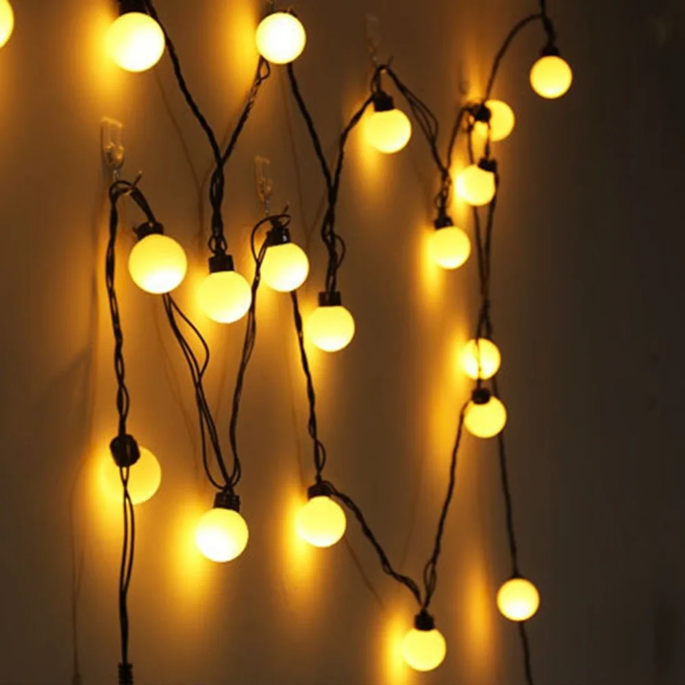 Led Desire Ball Light String Background Wall Decorative Curtain | Лампы и освещение