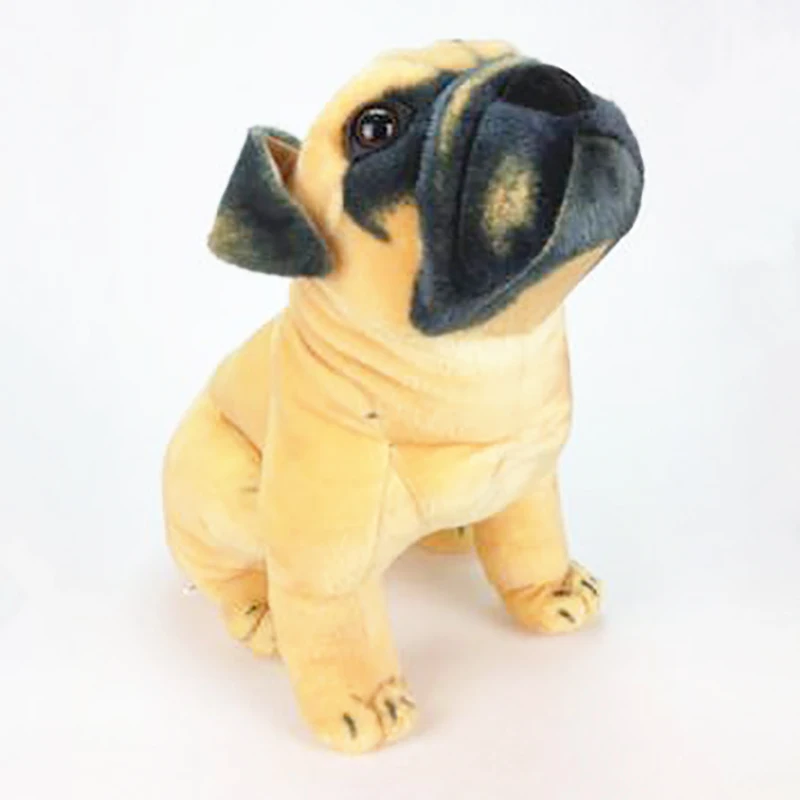 

Simulation Shar Pei Plush Dog Lifelike Pug Dog Stuffed Plush Animals Cute Puppy Toys for Children Plush Toy Home Decoration