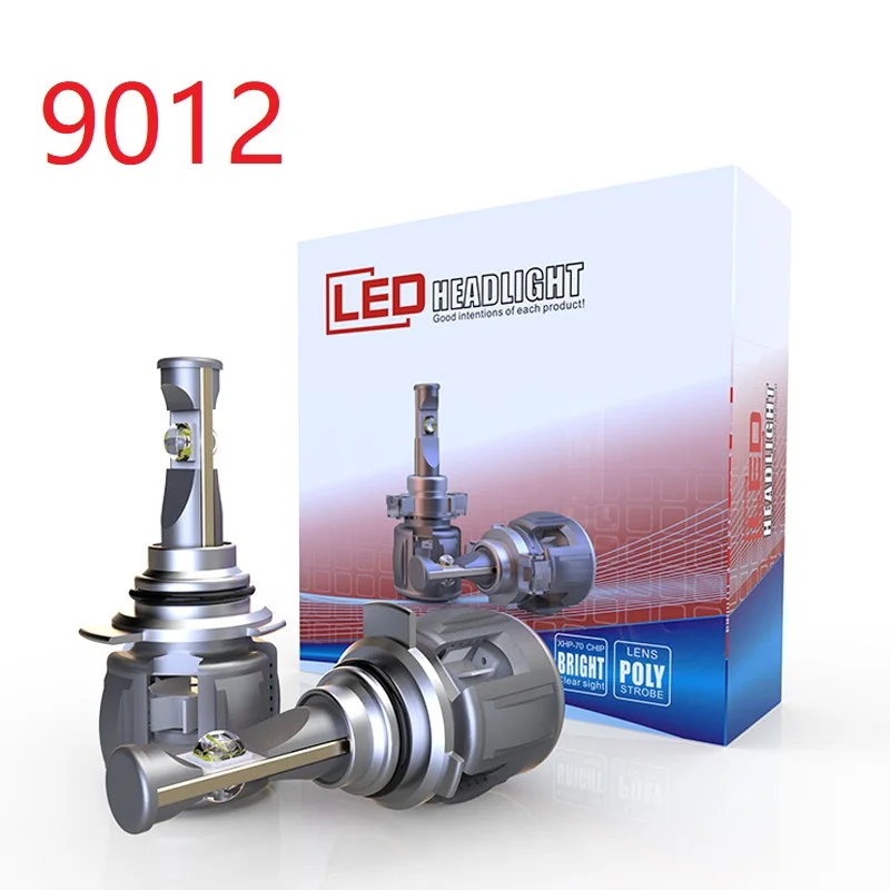 1 компл. X70 120 Вт 15600LM hb3 автомобиля светодио дный фар комплект XHP70 чипсы Super White 6000 К вождения Туман лампы накаливания H4 H8 H11 9005/6 9012
