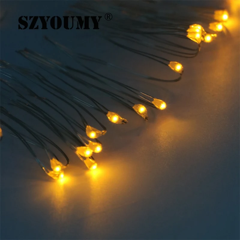 Гирлянда SZYOUMY с 30 светодиодами и медным проводом длиной 3 м декоративное