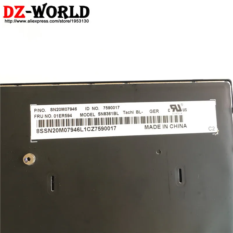 Новая Оригинальная клавиатура GR DE с немецкой подсветкой для Lenovo Thinkpad T570 T580 P51S P52S