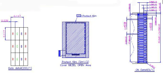 Ips 4,3 дюймов 61P 16,2 M TFT ЖК-экран(плата/без платы) LG4573B Привод IC 18/24Bit RGB+ SPI интерфейс 480(RGB)* 800