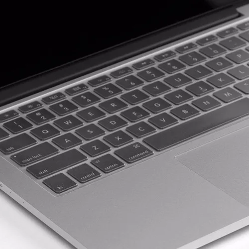 Гибкая очень тонкая прозрачная клавиатура из ТПУ Обложка кожи для MacBook Air Pro 11/13 дюймов