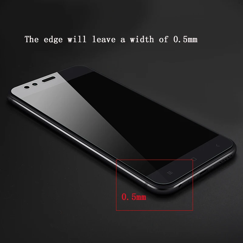 2.5D защита экрана сотового телефона для xiaomi mi a1 стекло защитная стеклянная пленка